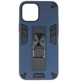 Stand Hardcase Backcover para iPhone 12 - 12 Pro Azul marino