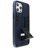 Stand Hardcase Backcover for iPhone 12 - 12 Pro Navy