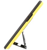 Stand Hardcase Backcover para iPhone 12-12 Pro Amarillo