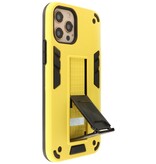 Stand Hardcase Backcover for iPhone 12 - 12 Pro Yellow