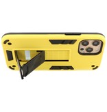 Stand Hardcase Backcover for iPhone 12 - 12 Pro Yellow