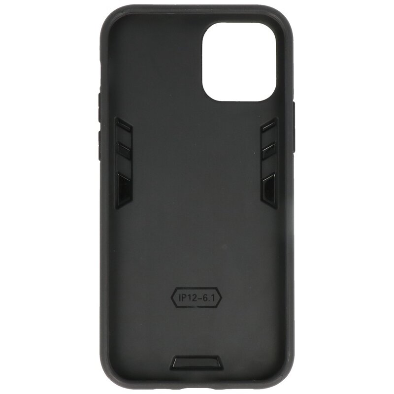 Bagcover til stativ Hardcase til iPhone 12 - 12 Pro Pink