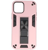 Stand Hardcase Backcover for iPhone 12 - 12 Pro Pink