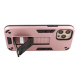 Stand Hardcase Backcover for iPhone 12 - 12 Pro Pink