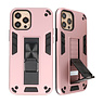 Stand Hardcase Backcover für iPhone 12 - 12 Pro Pink