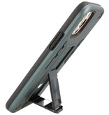 Stand Hardcase Backcover para iPhone 12-12 Pro Verde oscuro