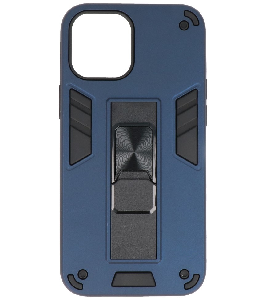 Stand Hardcase Backcover for iPhone 12 Pro Max Navy