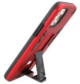 Stand Hardcase Backcover for iPhone 12 Pro Max Red