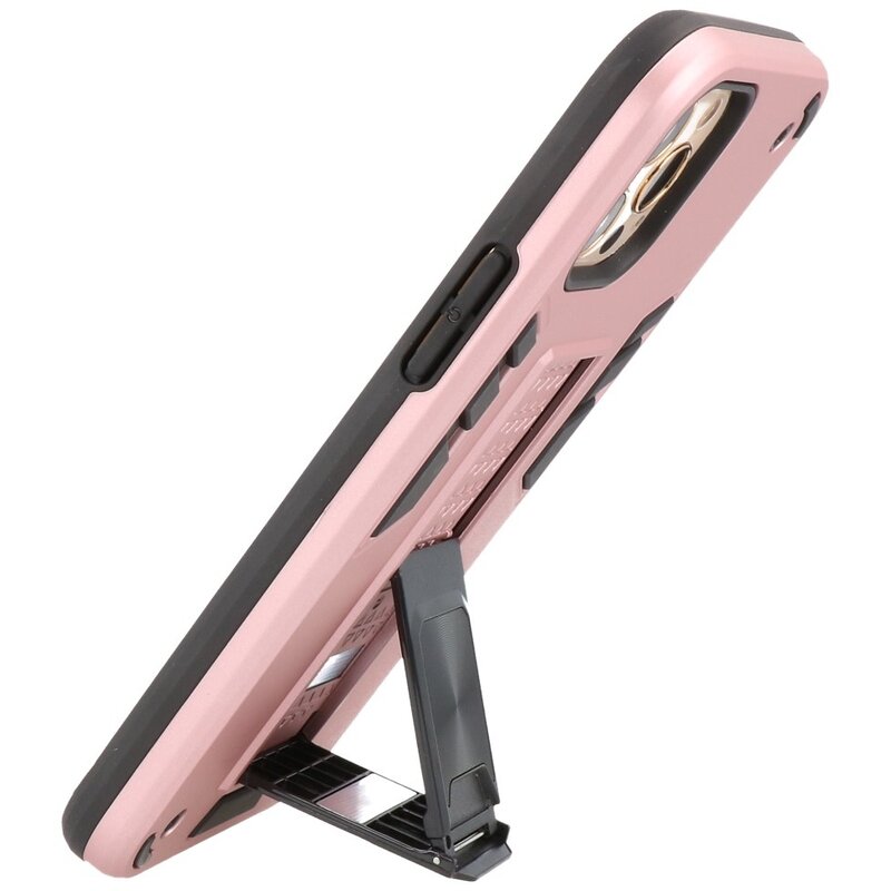 Stand Hardcase Backcover for iPhone 12 Pro Max Pink
