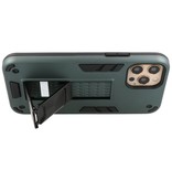 Stand Hardcase Backcover for iPhone 12 Pro Max Dark Green