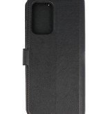 Luxe Portemonnee Hoesje voor Samsung Galaxy A72 5G Zwart