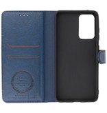 Luxury Wallet Case for Samsung Galaxy A72 5G Navy