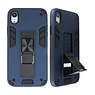 Coque arrière rigide pour iPhone XR Navy