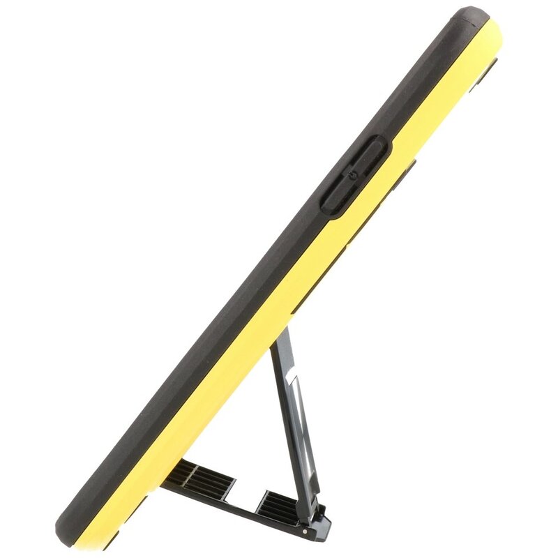 Stand Hardcase Backcover voor iPhone XR Geel