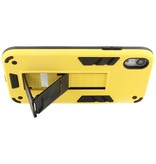 Stand Hardcase Backcover for iPhone XR Yellow