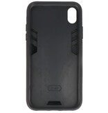 Stand Hardcase Backcover voor iPhone XR Geel