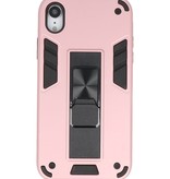 Stand Hardcase Backcover for iPhone XR Pink