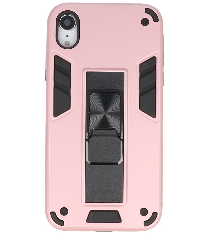 Stand Hardcase Backcover for iPhone XR Pink