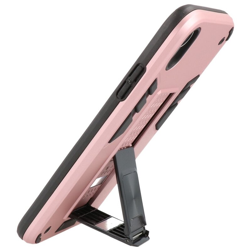 Stand Hardcase Backcover voor iPhone XR Roze