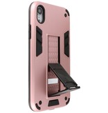 Stand Hardcase Backcover voor iPhone XR Roze