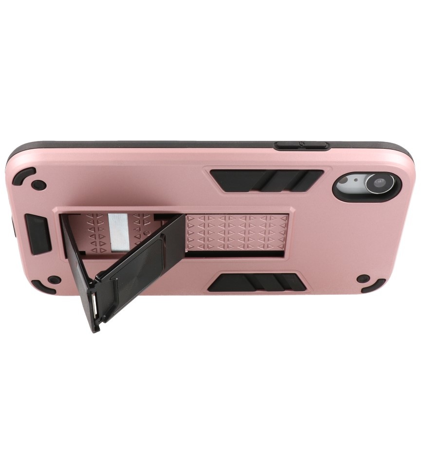 Stand Hardcase Backcover for iPhone XR Pink
