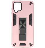 Stand Hardcase Backcover for Samsung Galaxy A12 Pink
