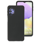 Fashion Color TPU Hoesje Samsung Galaxy A32 5G Zwart