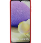 Coque en TPU Fashion Color Samsung Galaxy A32 5G Rouge