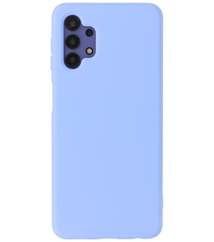 Coque en TPU Fashion Color Samsung Galaxy A32 5G Violet