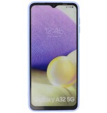 Custodia in TPU colore moda Samsung Galaxy A32 5G viola