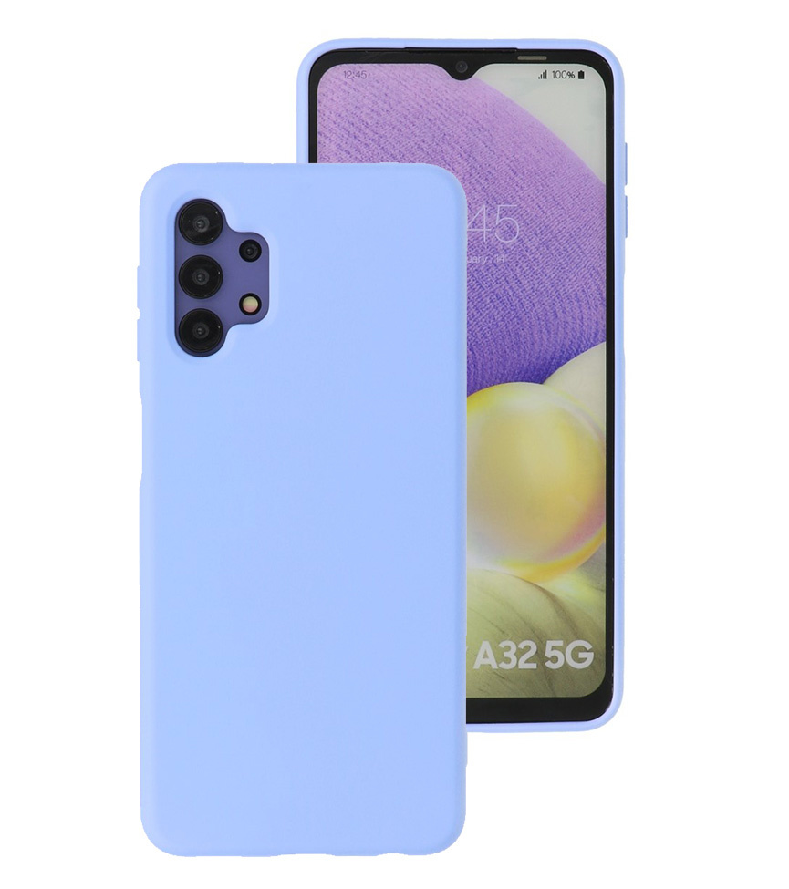 Custodia in TPU colore moda Samsung Galaxy A32 5G viola