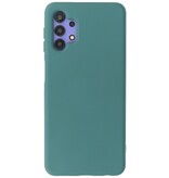 Custodia in TPU colore moda per Samsung Galaxy A32 5G verde scuro