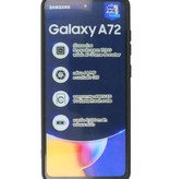 Custodia in TPU di colore moda spesso 2,0 mm per Samsung Galaxy A72 5G nera