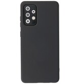 2,0 mm tyk mode farve TPU taske til Samsung Galaxy A72 5G sort