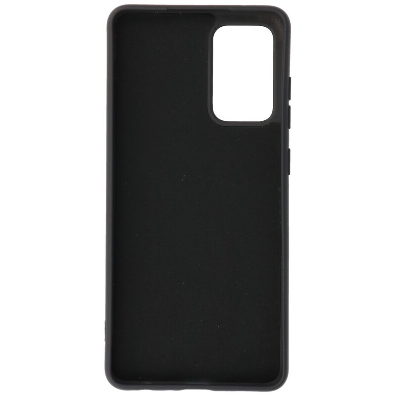 Custodia in TPU di colore moda spesso 2,0 mm per Samsung Galaxy A72 5G nera