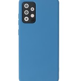 Carcasa de TPU de color de moda de 2.0 mm de espesor para Samsung Galaxy A72 5G Navy