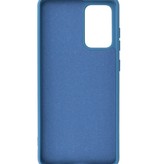 2.0mm Dikke Fashion Color TPU Hoesje voor Samsung Galaxy A72 5G Navy