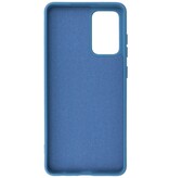 2,0 mm tyk mode farve TPU taske til Samsung Galaxy A72 5G Navy