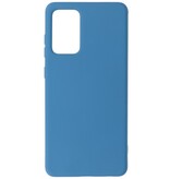 Carcasa de TPU de color de moda de 2.0 mm de espesor para Samsung Galaxy A72 5G Navy