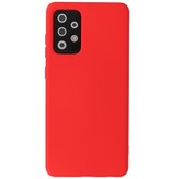 2,0 mm dicke Modefarbe TPU-Hülle für Samsung Galaxy A72 5G Rot