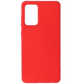 Carcasa de TPU de color de moda de 2.0 mm de espesor para Samsung Galaxy A72 5G Rojo