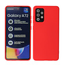 Custodia in TPU di colore moda spesso 2,0 mm per Samsung Galaxy A72 5G rosso