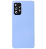 2.0mm Thick Fashion Color TPU Case for Samsung Galaxy A72 5G Purple