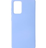 2,0 mm dicke Modefarbe TPU-Hülle für Samsung Galaxy A72 5G Lila