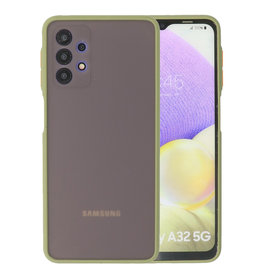 Kleurcombinatie Hard Case Samsung Galaxy A32 5G Groen