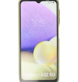 Farbkombination Hard Case für Samsung Galaxy A32 5G Grün