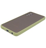 Color Combination Hard Case for Samsung Galaxy A32 5G Green
