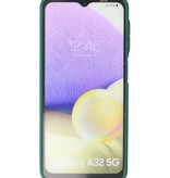 Farbkombination Hard Case für Samsung Galaxy A32 5G Dunkelgrün