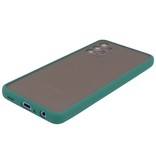 Coque Rigide Combinaison de Couleurs pour Samsung Galaxy A32 5G Vert Foncé