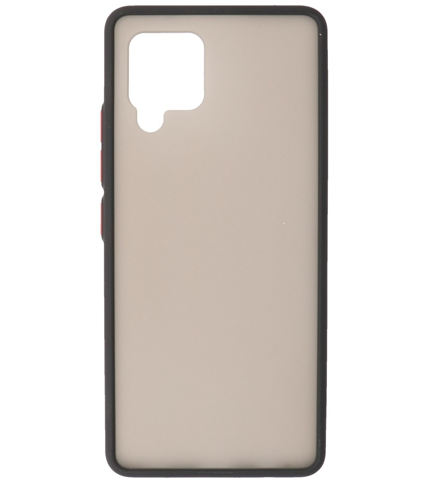 Coque Rigide Combinaison de Couleurs pour Samsung Galaxy A42 5G Noir